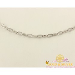 Серебряная цепь плетение якорь 880019с
